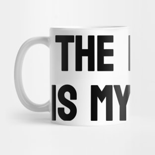 The Lord is my Rock | Christian Design | Typography Mug